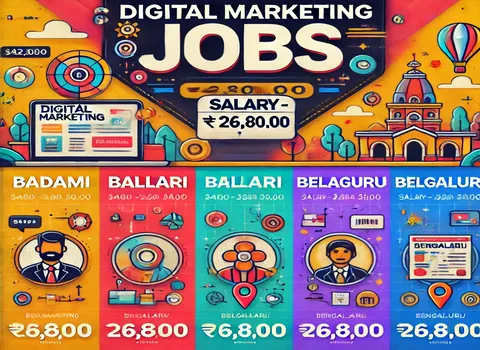 Digital Marketing jobs in Badami, Ballari, Belagavi, Bengaluru
