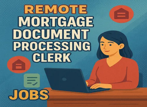 remote-mortgage-document-processing-clerk-jobs